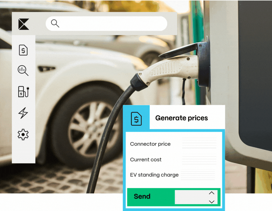 EV charger Pricing. Centralized EV charger pricing software